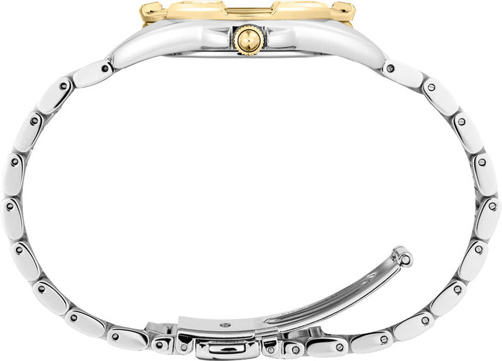 Seiko SKK880 ladies diamond quartz watch side profile