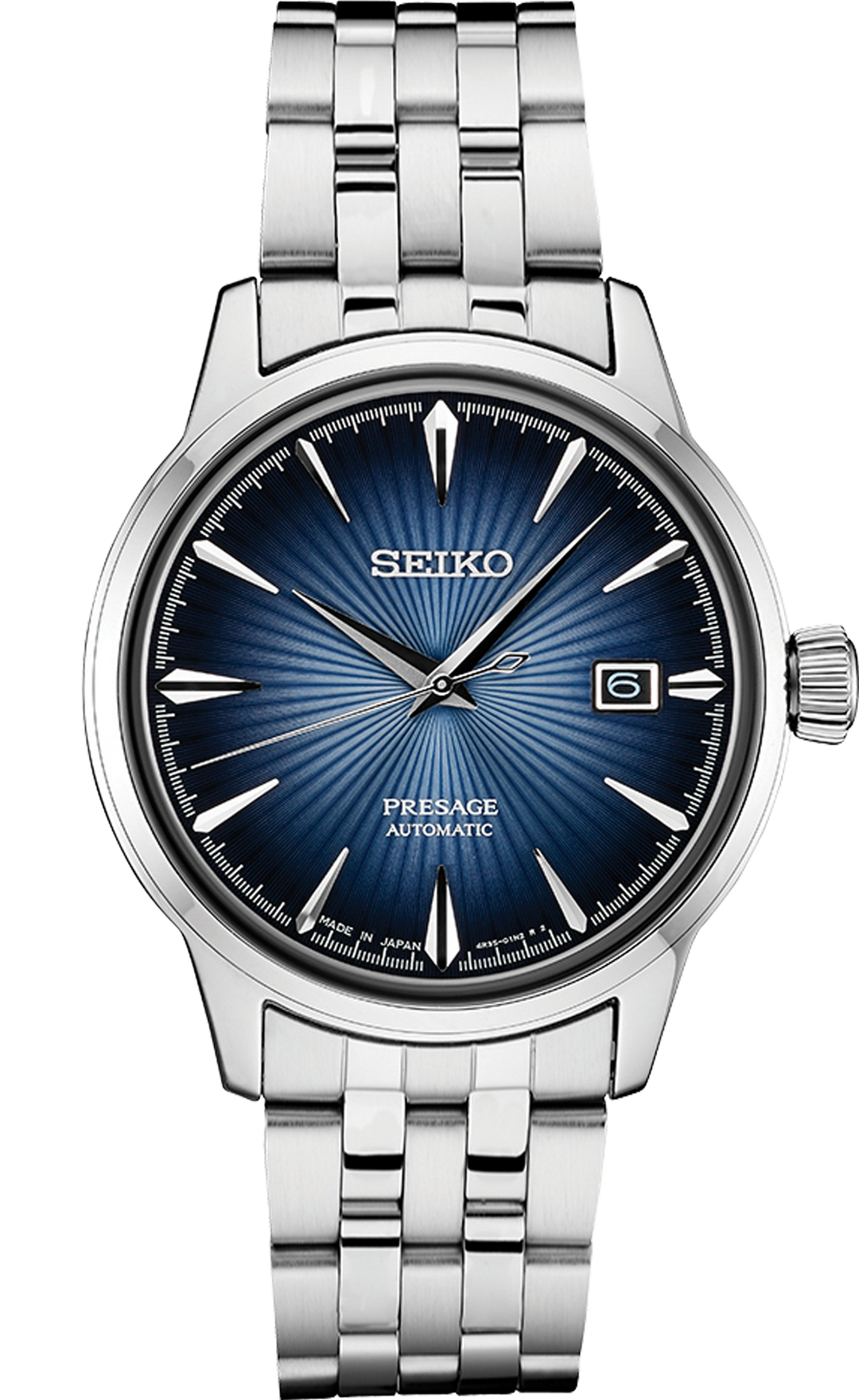 Seiko SRPB41 watch, front view