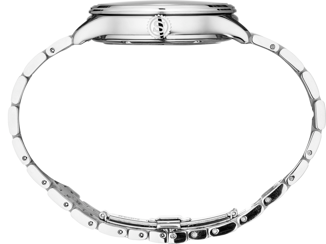 Seiko SRPE15 watch, side profile