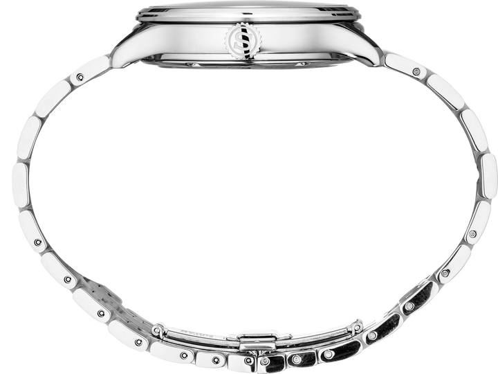 Seiko SRPE15 watch, side profile