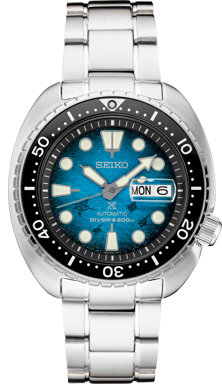 Seiko SRPE39 watch, front view