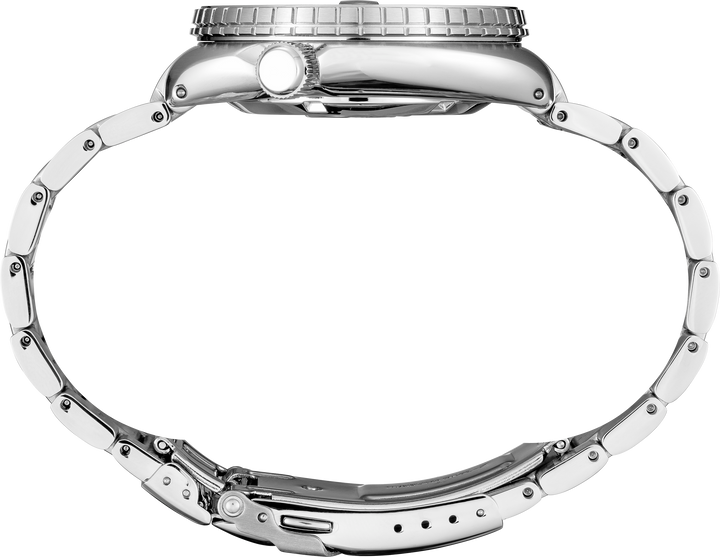 Seiko SRPE39 watch, side profile