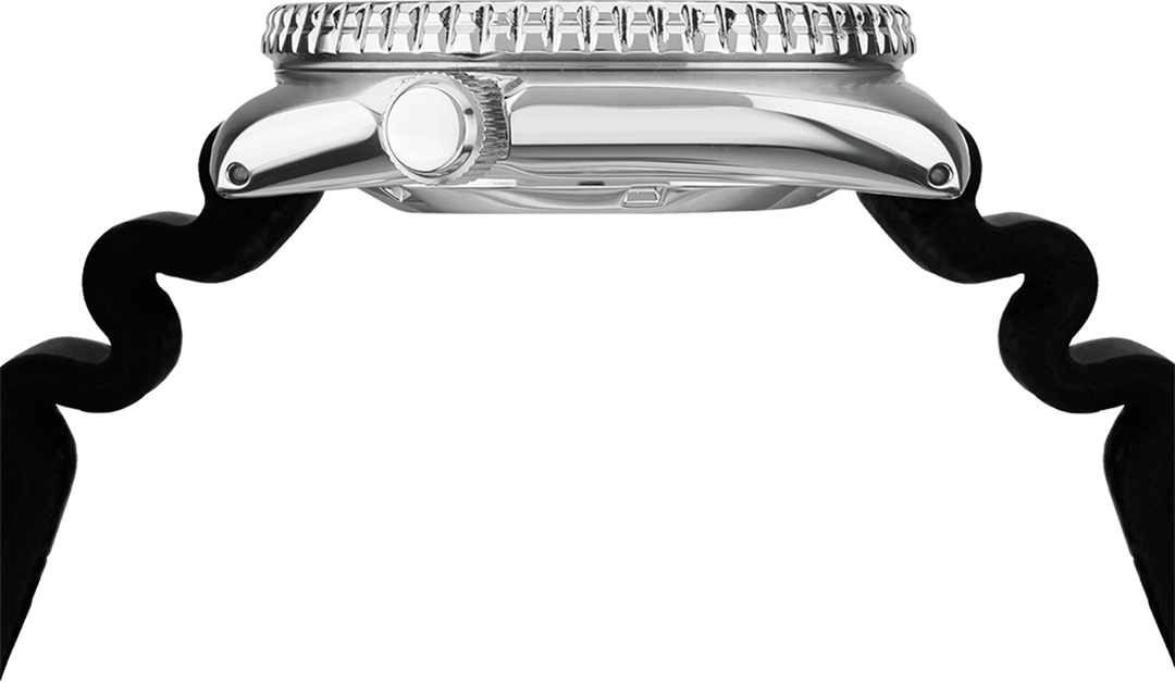Seiko SRPE93 watch, side profile