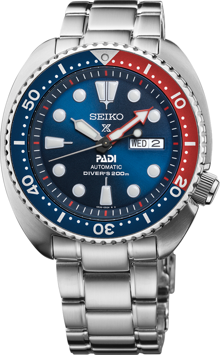Seiko SRPE99 watch, front view