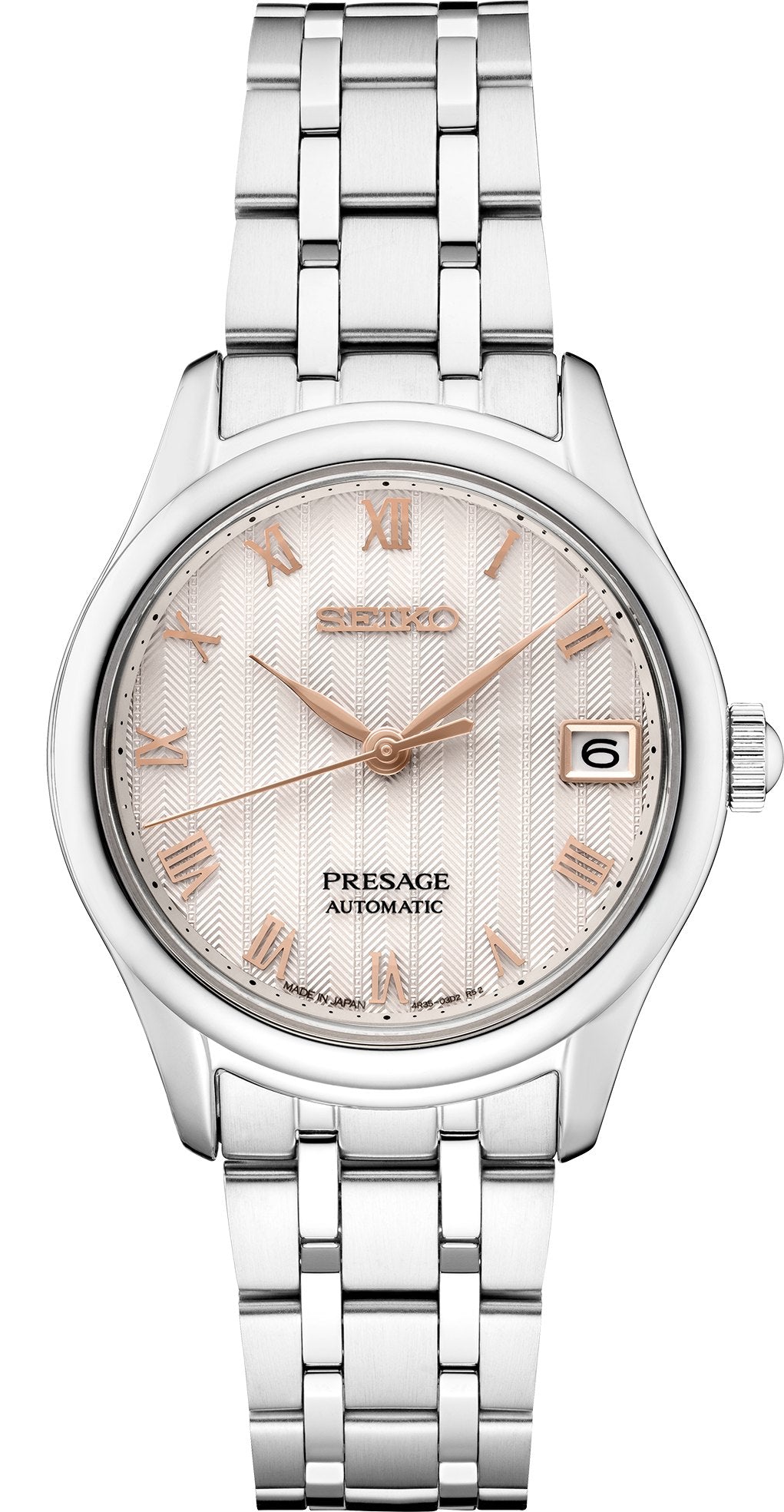 Seiko SRPF47 Presage automatic watch front view
