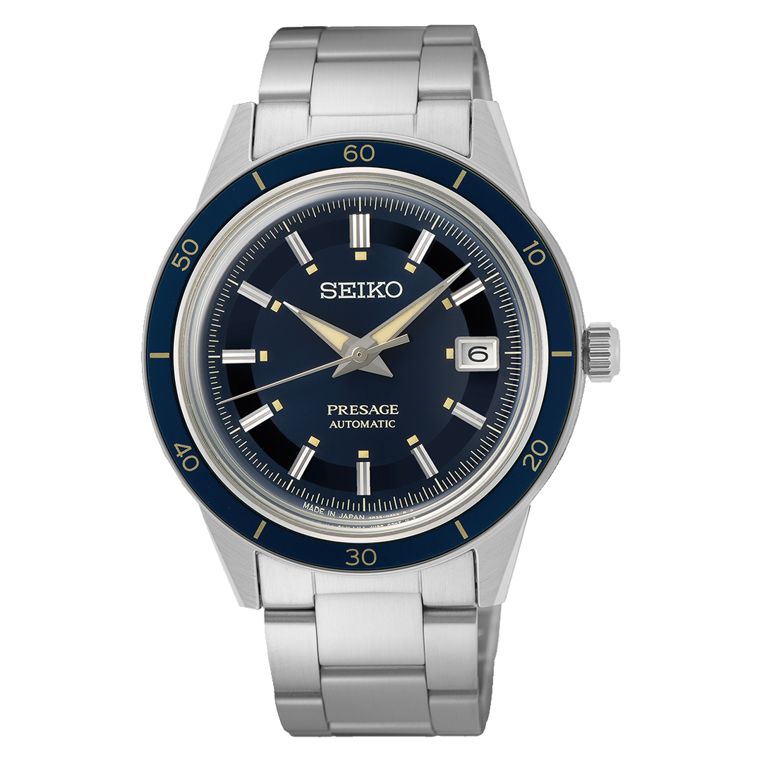 Seiko SRPG05 watch, front view