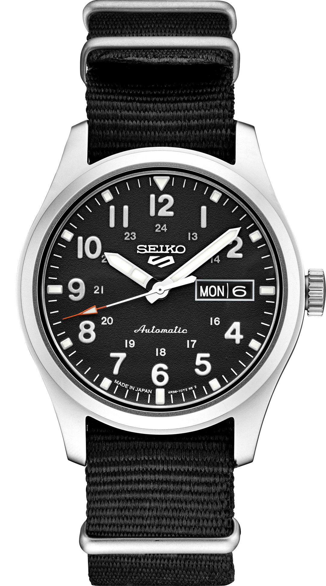 Seiko SRPG37 watch, front view
