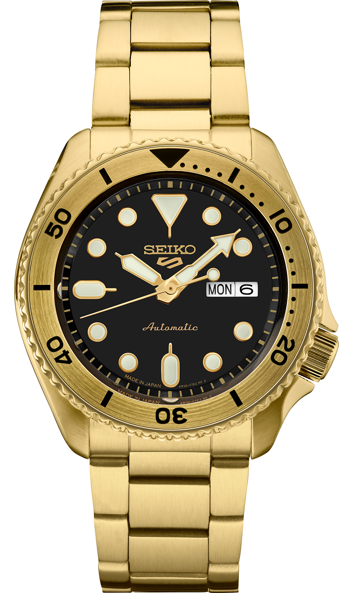 Seiko SRPK18 5 Sports U.S. Special Creation automatic watch front view