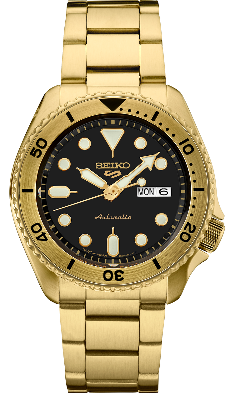 Seiko SRPK18 5 Sports U.S. Special Creation automatic watch front view