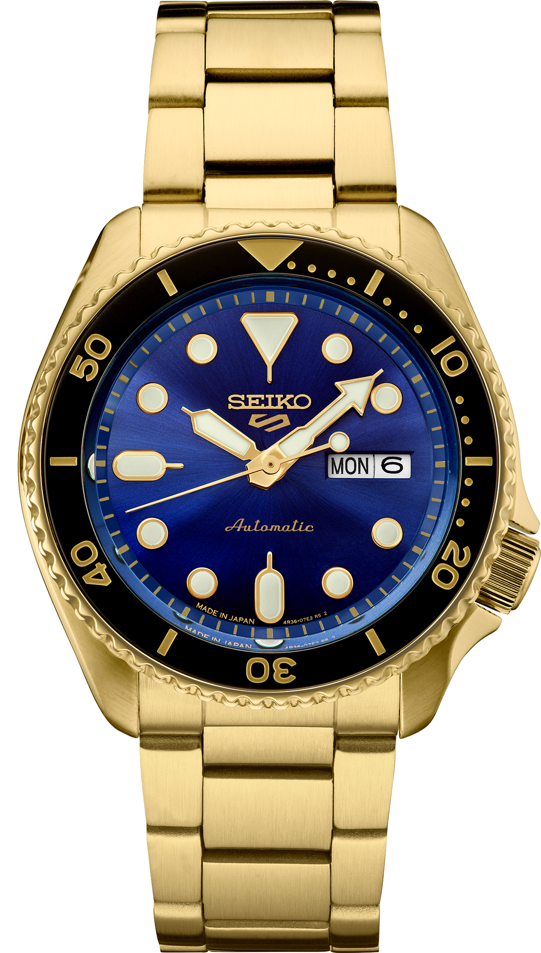 Seiko SRPK20 watch, front view