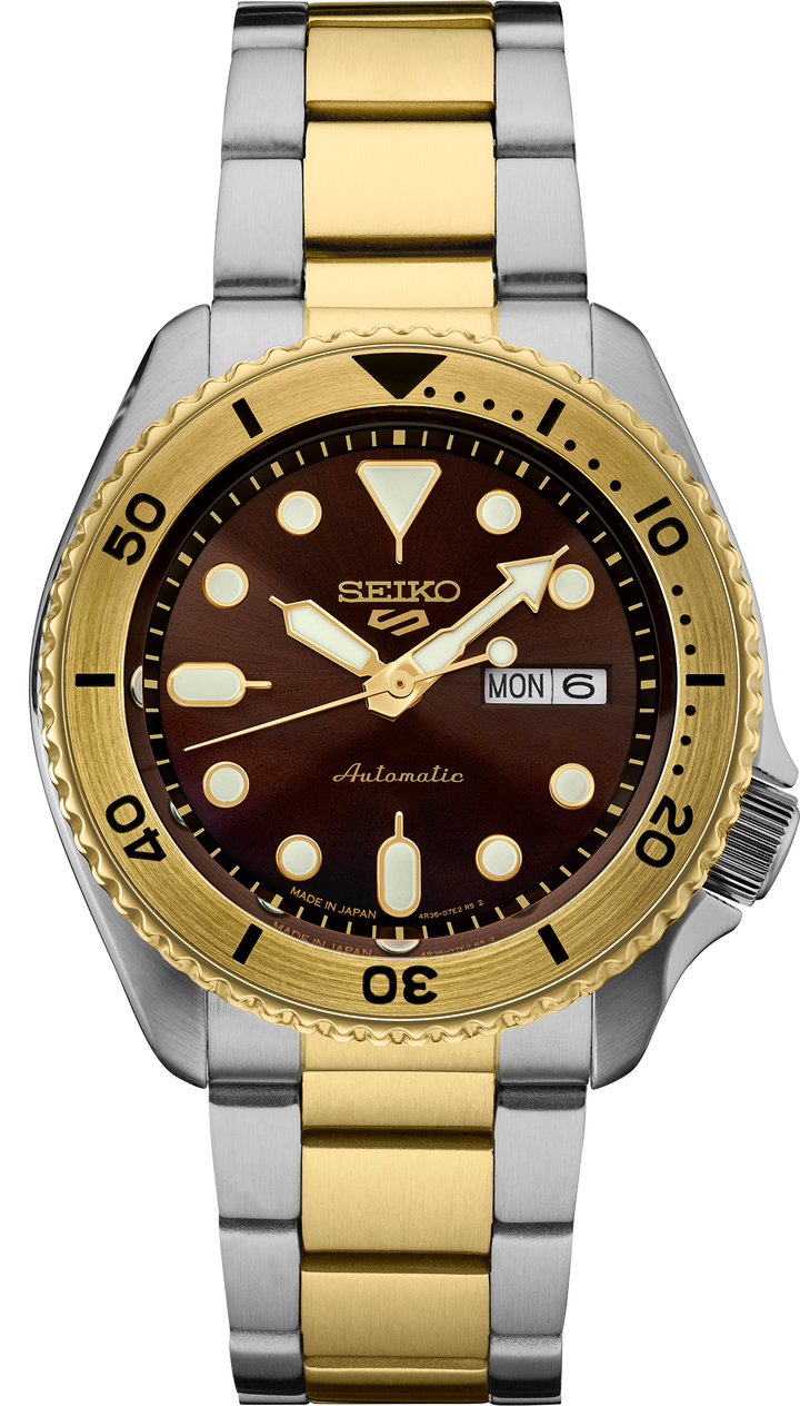 Seiko SRPK24 watch, front view