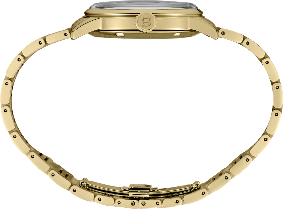 Seiko SRPK46 Presage Cocktail Time automatic watch side profile
