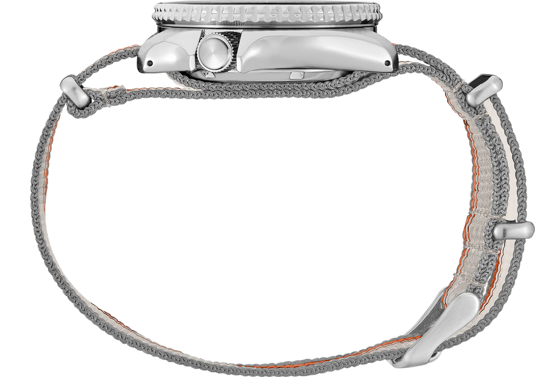 Seiko SRPK73 5 Sports automatic watch angled view