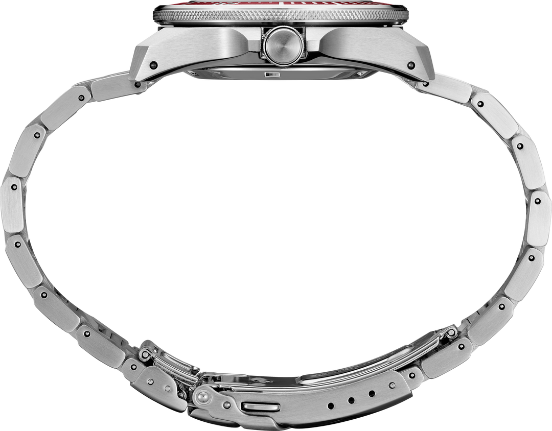 Seiko SRPL11 steel case side profile and bracelet
