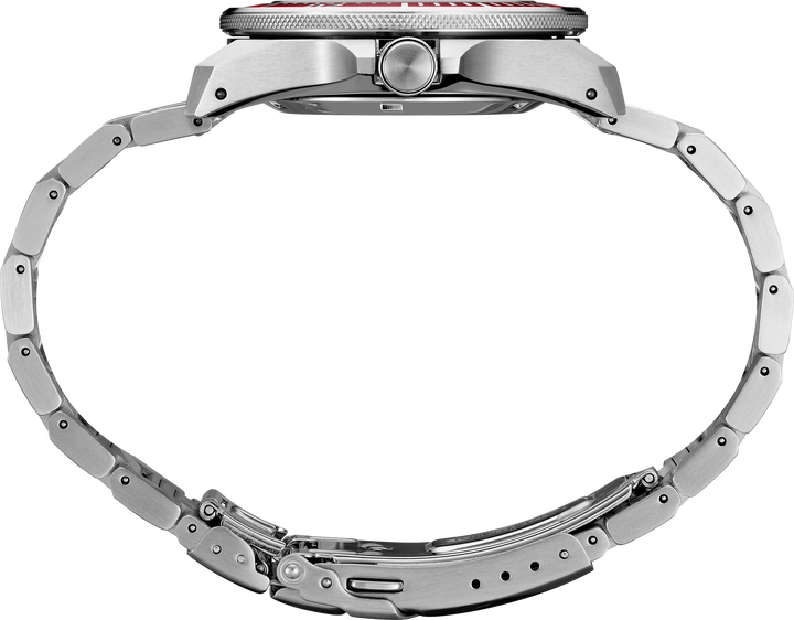 Seiko SRPL11 steel case side profile and bracelet