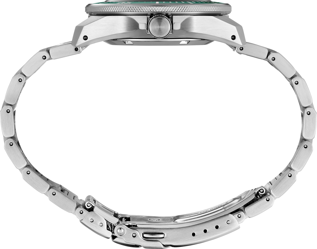 Seiko SRPL53 steel case side profile and bracelet