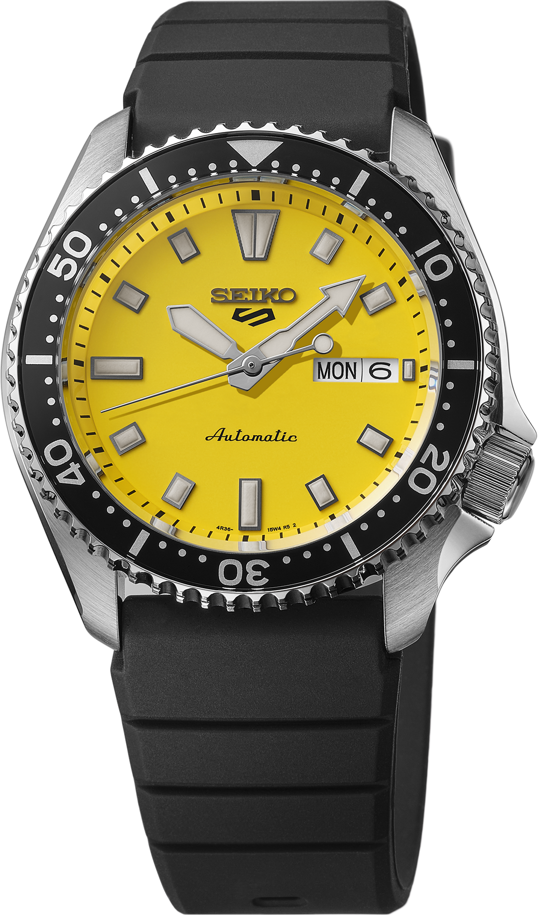 Seiko SRPL87 5 Sports SKX Automatic Yellow Dial - view 1