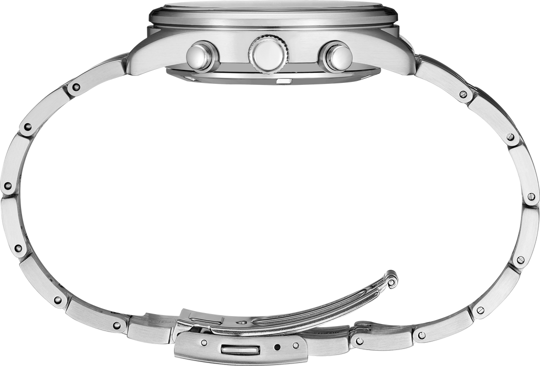 Seiko SSB425 watch, side profile