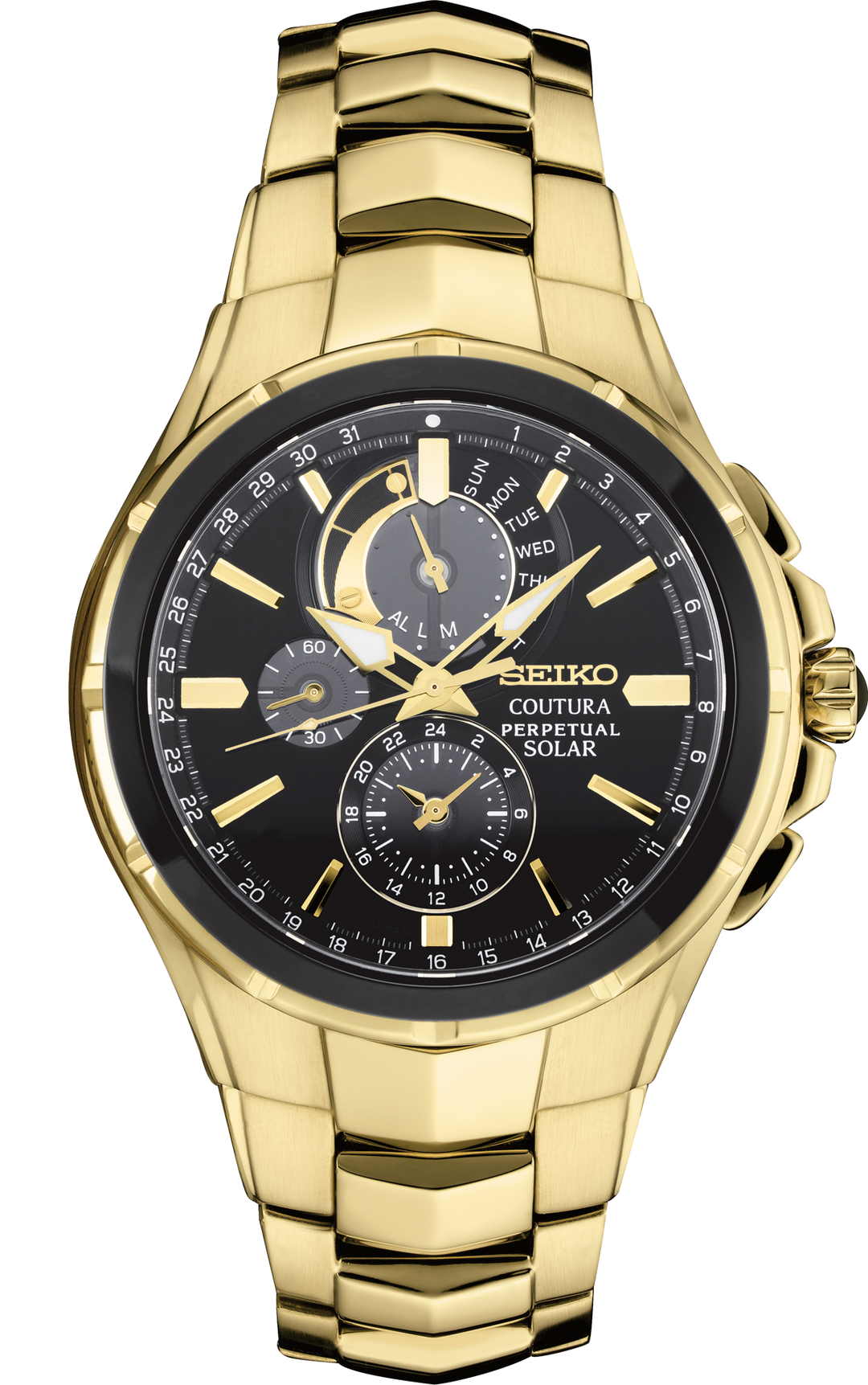 Seiko SSC700 watch, front view