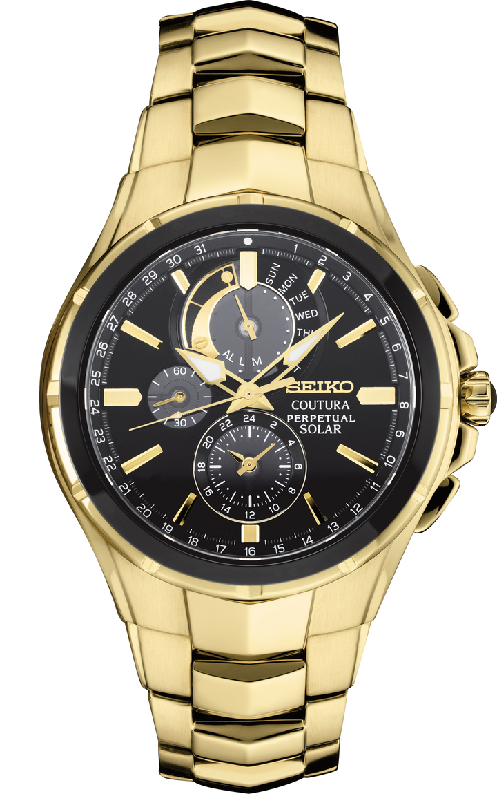 Seiko SSC700 watch, front view