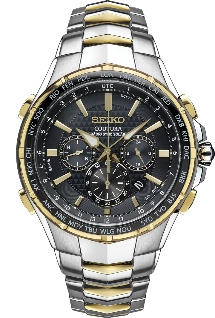 Seiko SSG010 watch, front view