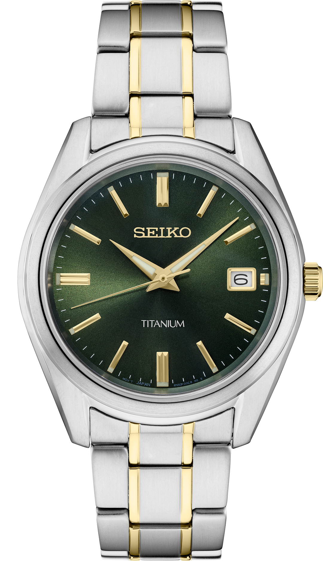 Seiko SUR377 watch, front view