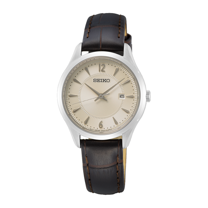 Seiko SUR427 watch, front view