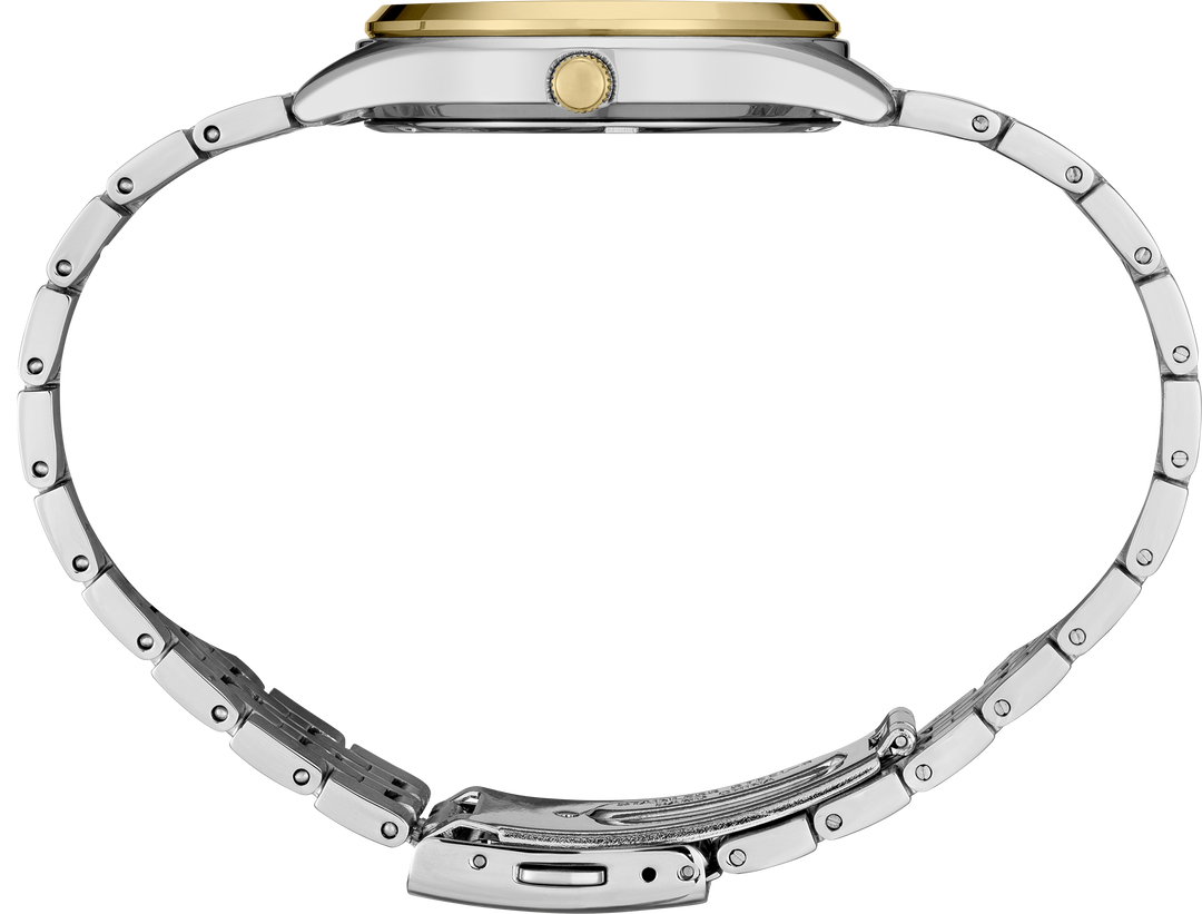 Seiko SUR430 Essentials Two-Tone Quartz Day-Date Watch - view 2
