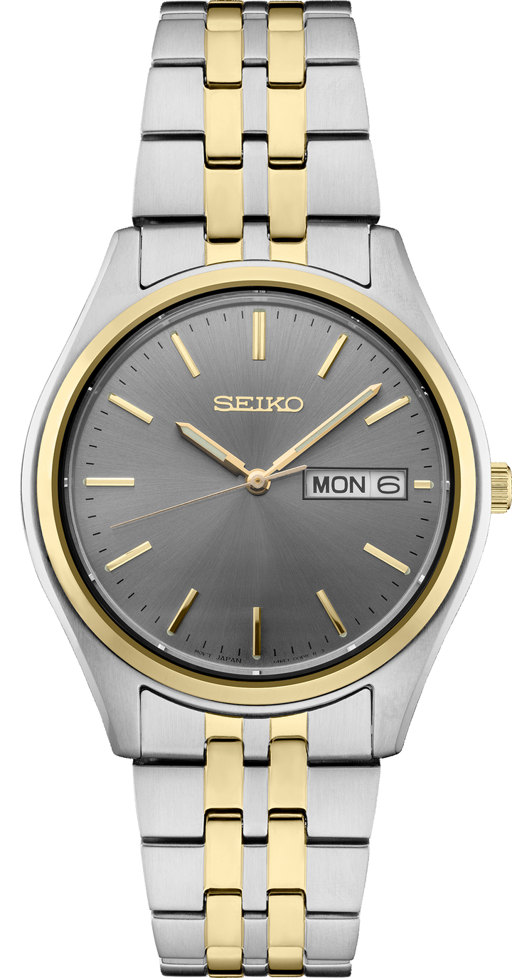 Seiko SUR432 watch, front view