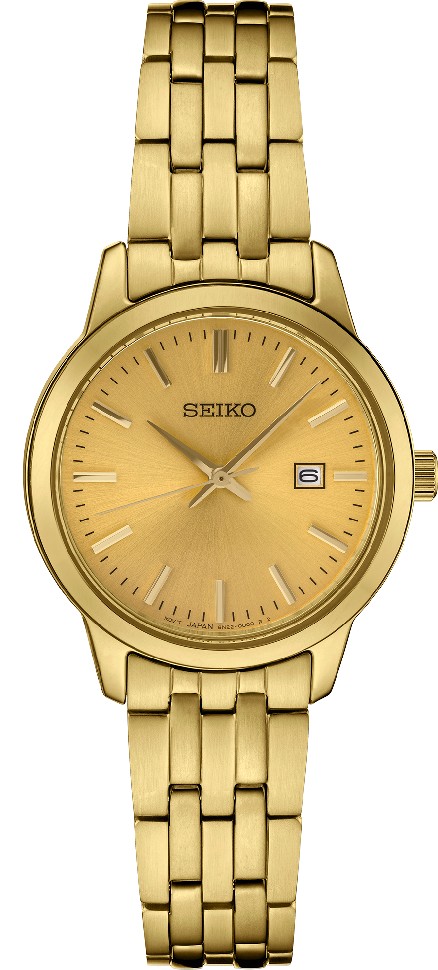 Seiko SUR444 watch, front view