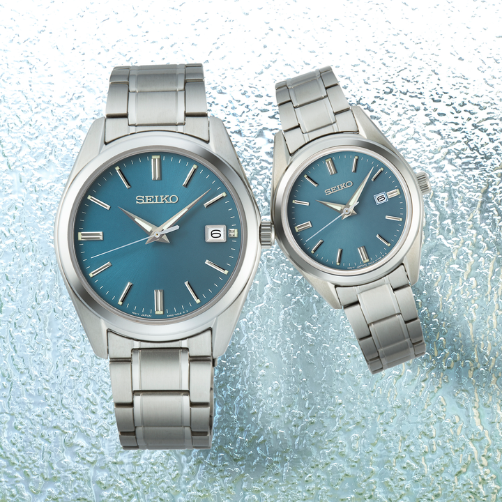 Seiko SUR531 Essentials quartz watch lifestyle view