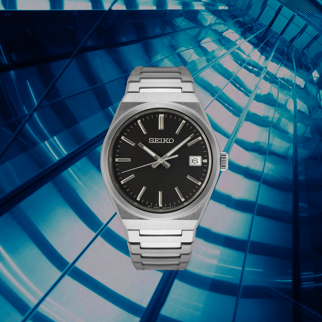 Seiko SUR557 watch, lifestyle view