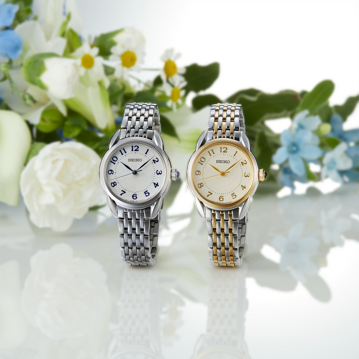 Seiko SUR562 Ladies Essentials quartz watch lifestyle view