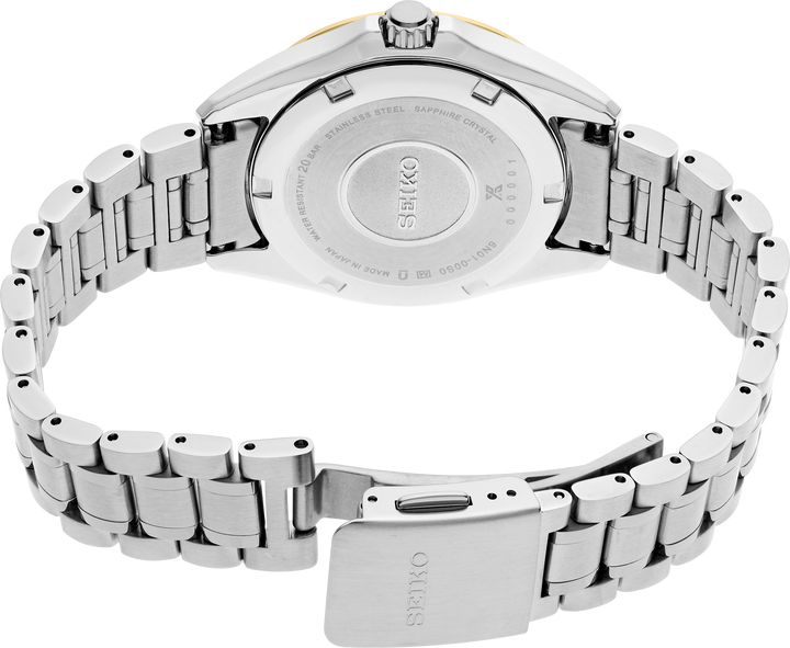 Seiko SUR620 Ladies Prospex Sea watch caseback and bracelet