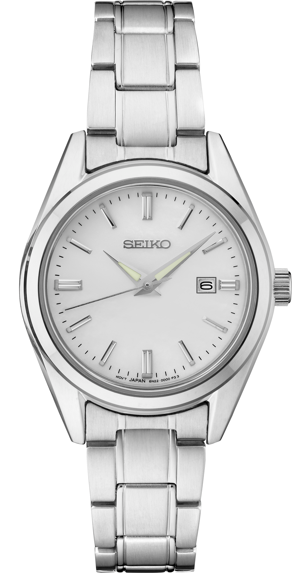 Seiko SUR633 watch, front view