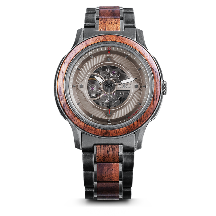 JORD Stearman Walnut and Distressed Khaki front view