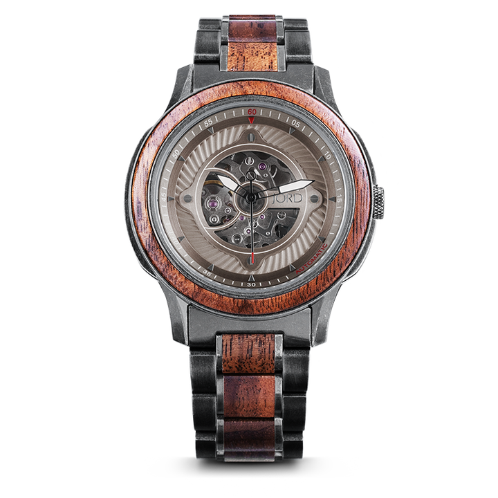 JORD Stearman Walnut and Distressed Khaki front view