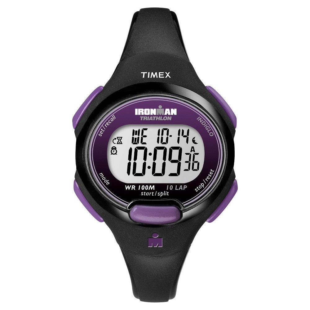 Timex Ironman Essential 10 women’s black resin digital watch T5K523