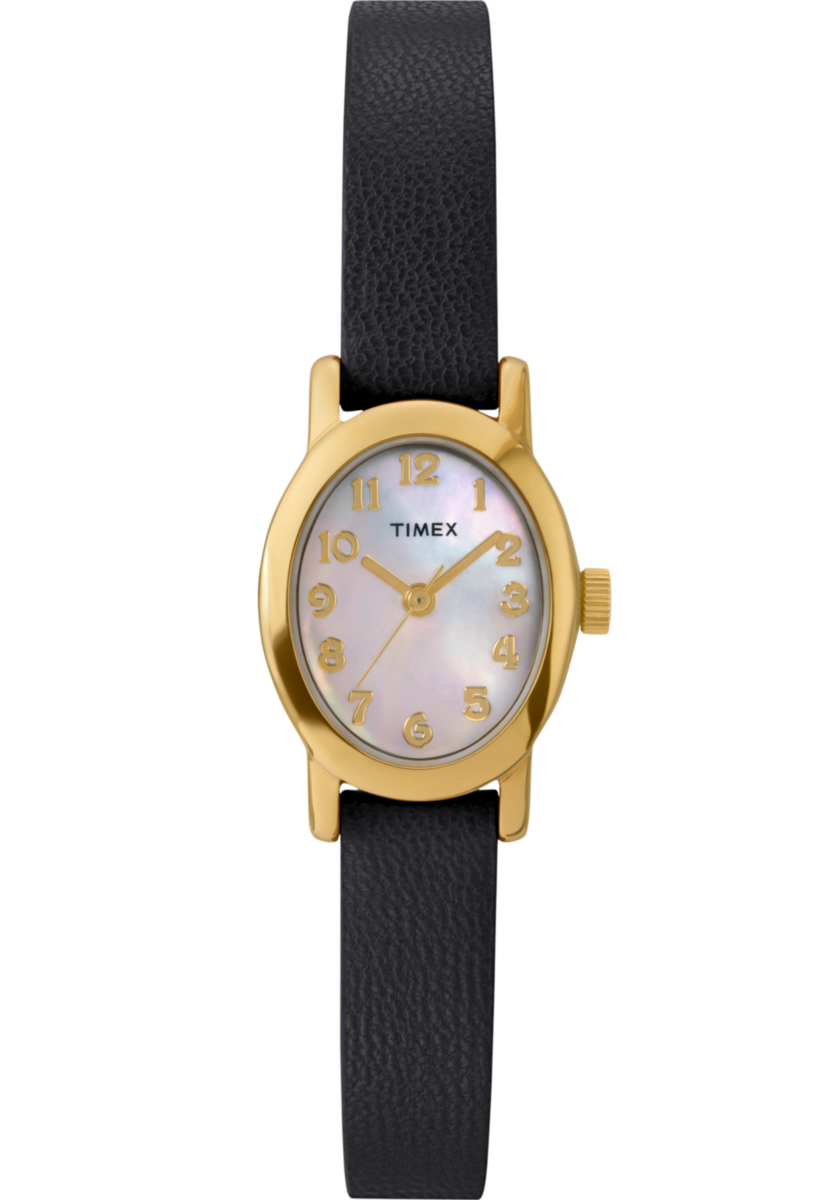 Timex Cavatina 18mm Leather Strap Watch – TW2W82600 - Watch Technicians Store
