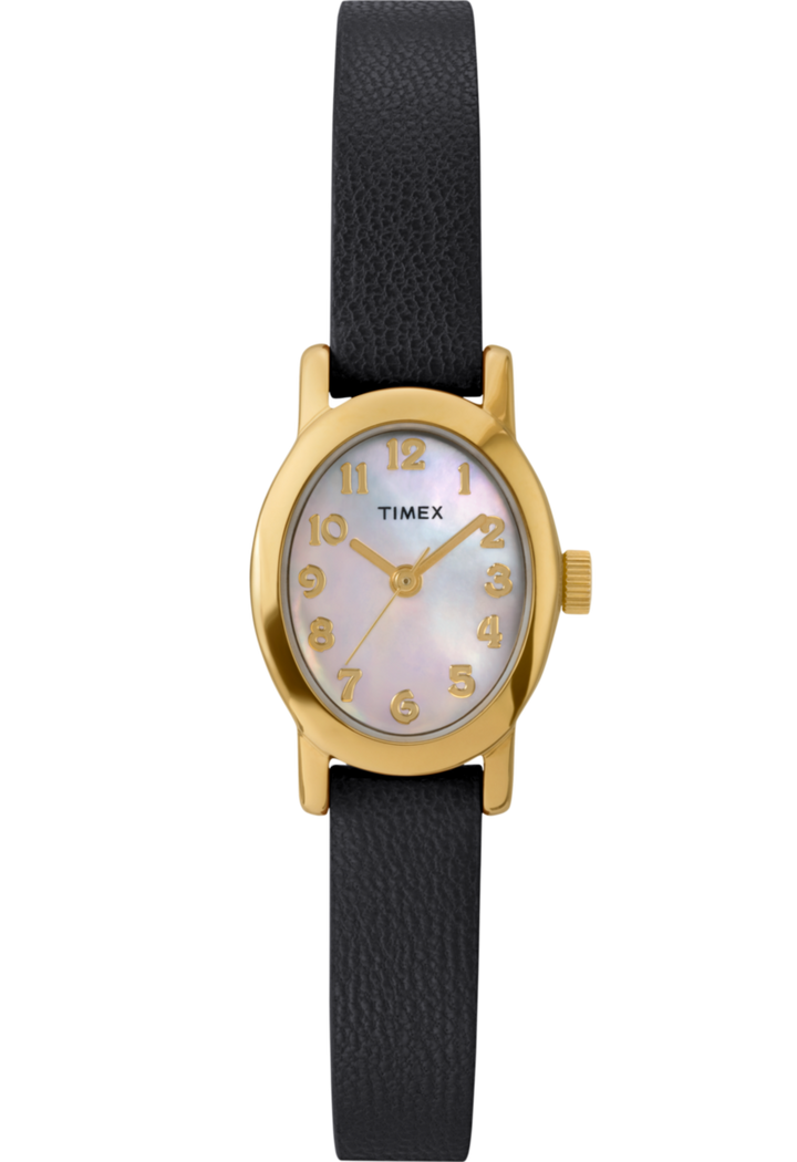 Timex Cavatina 18mm Leather Strap Watch – TW2W82600 - Watch Technicians Store