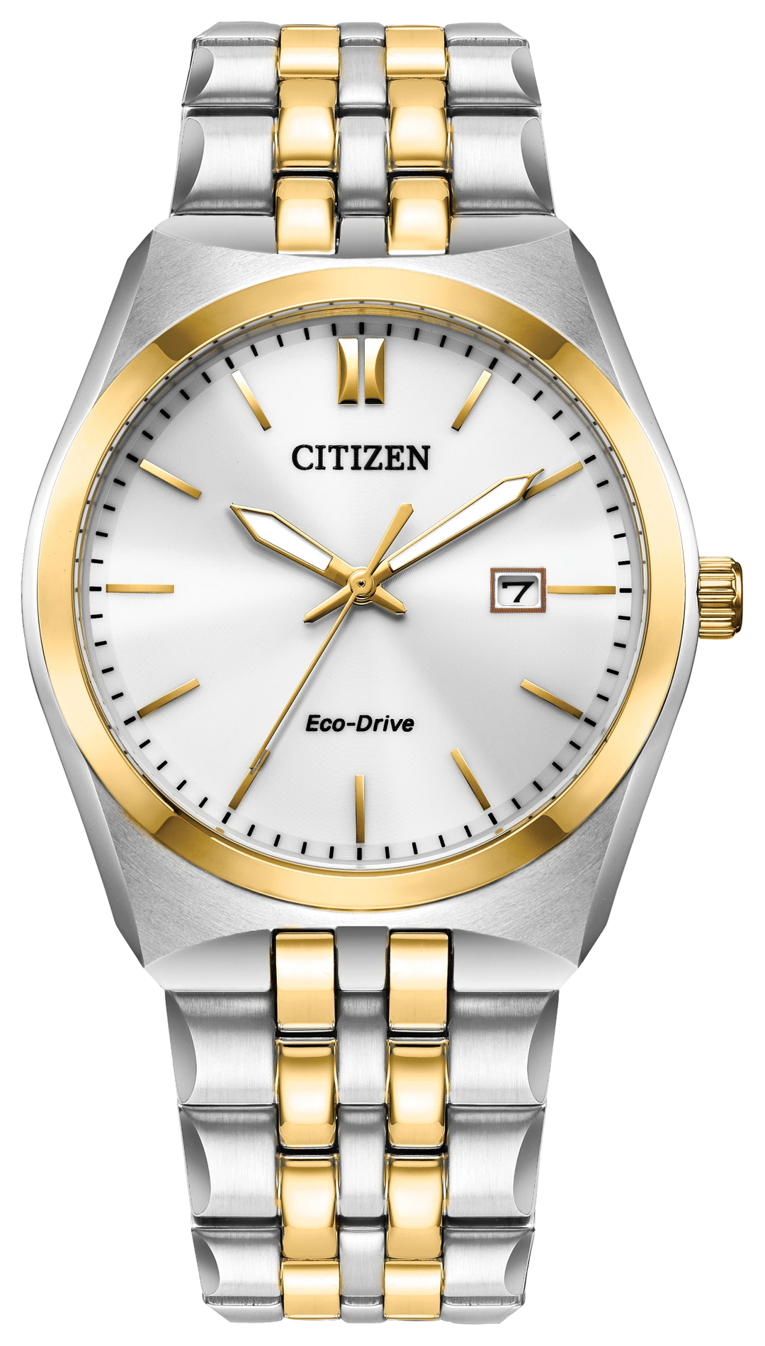 Citizen BM7334-58B Corso Eco-Drive two-tone watch front view
