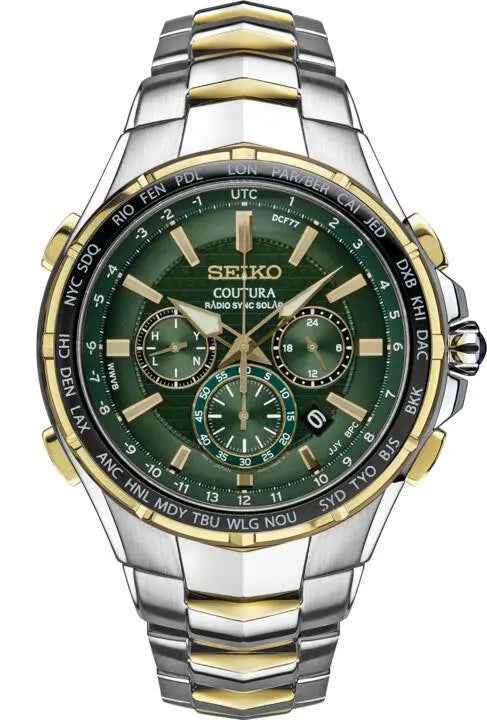 Seiko SSG022 Coutura Radio Sync Solar Chronograph - view 1