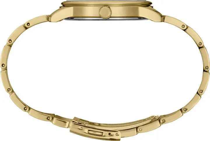 Seiko SUR442 Essentials Gold-Tone Quartz Watch - view 4