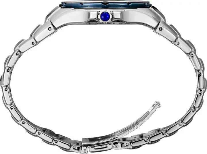 Seiko SNE565 Coutura Solar watch stainless-steel bracelet view