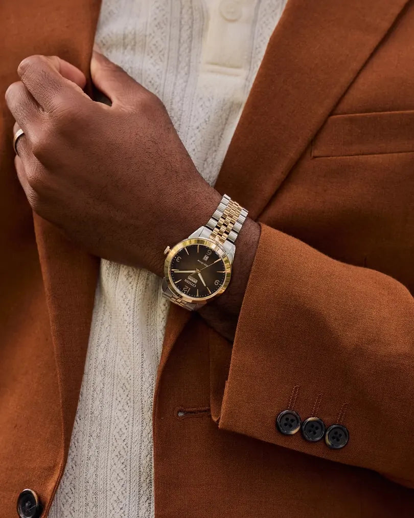 AW0156-57X watch worn on a wrist